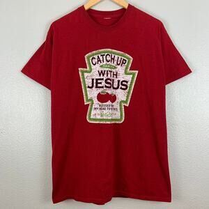 Catch Up With Jesus tee
